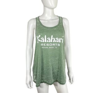 Camp David Distressed Sage Kalahari Resorts Round Rock, TX Tank Top